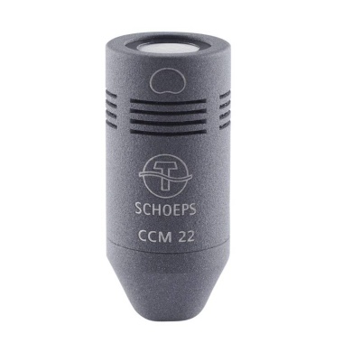Schoeps CCM 22 U Compact Microphone, open cardioid, permanently attached cable, incl. SGC and premium case